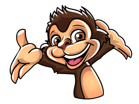 Monkey Dooz Kids Salon & Spa Monkey Logo